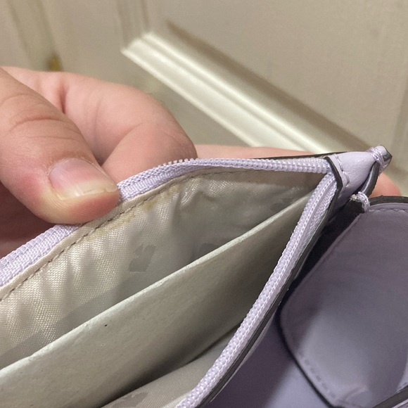 Kate Spade Lavender Purple Wildflower Ditsy Floral Crossbody Purse Bag - Picture 11 of 17